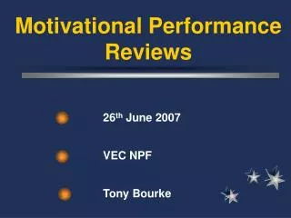 26 th June 2007 VEC NPF Tony Bourke