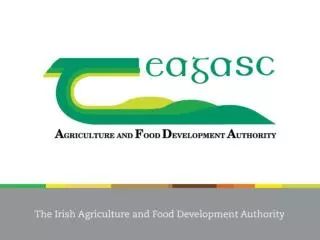 Role of Teagasc as a Partner in Economic Development