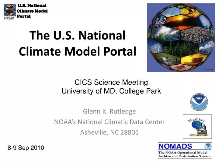 the u s national climate model portal