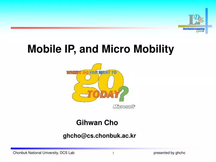 mobile ip and micro mobility