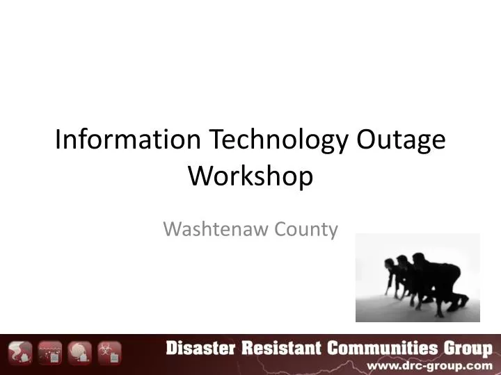 information technology outage workshop
