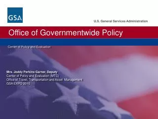 Center of Policy and Evaluation