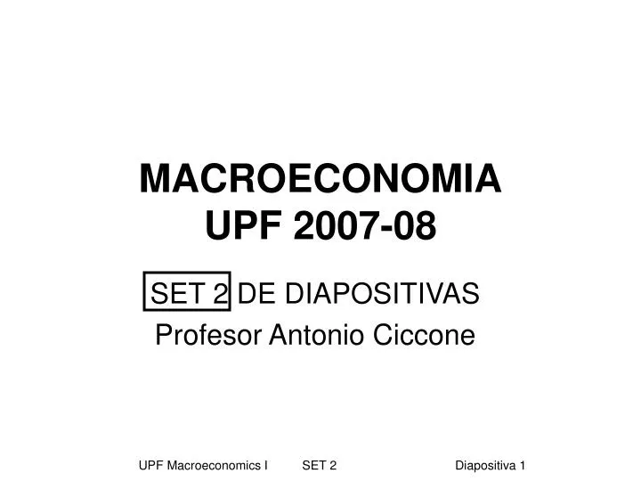macroeconomia upf 2007 08