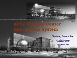 APEC Climate Center Information System