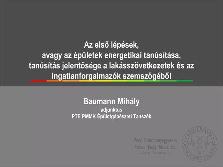 baumann mih ly adjunktus pte pmmk p letg p szeti tansz k