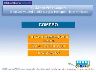 COMmon PROcurement of collective and public service transport clean vehicles