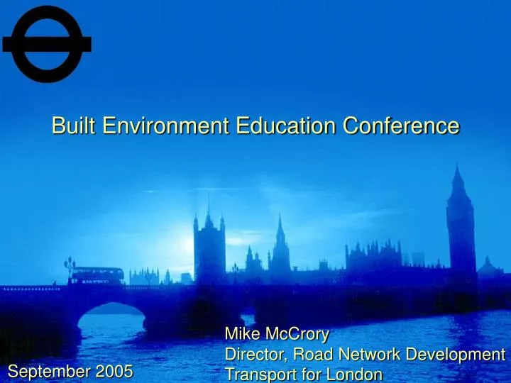 built environment education conference