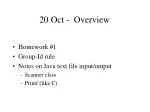 Java Text File Input/Output - Group ID Rule and Scanner Class - slide 1