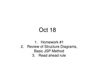 oct 18