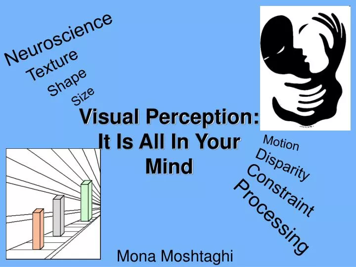 visual perception it is all in your mind