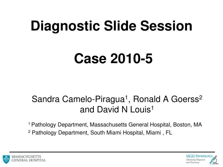diagnostic slide session case 2010 5