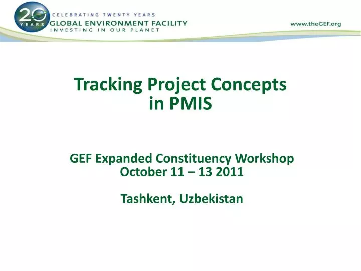 tracking project concepts in pmis