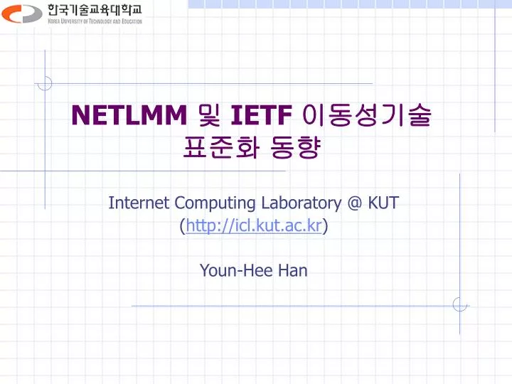 netlmm ietf