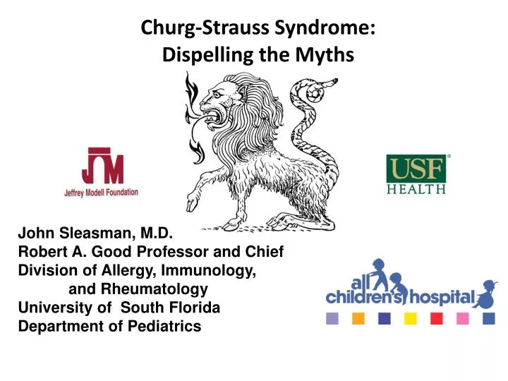churg strauss syndrome dispelling the myths