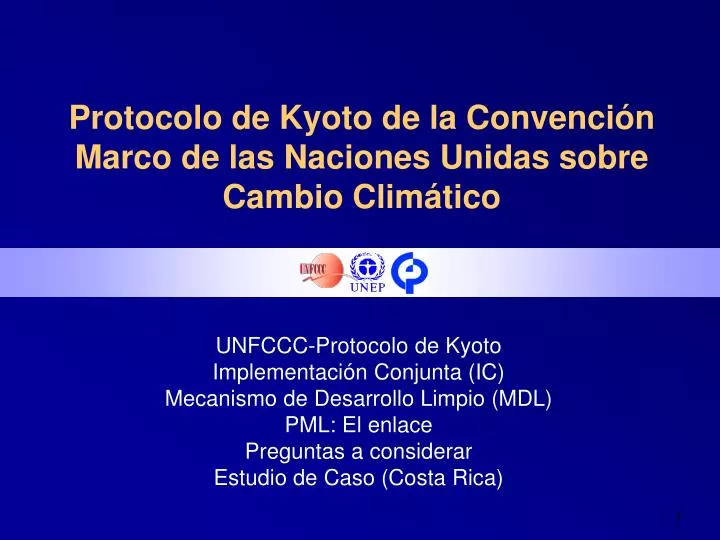 protocolo de kyoto de la convenci n marco de las naciones unidas sobre cambio clim tico