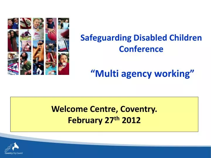 safeguarding disabled children conference multi agency working