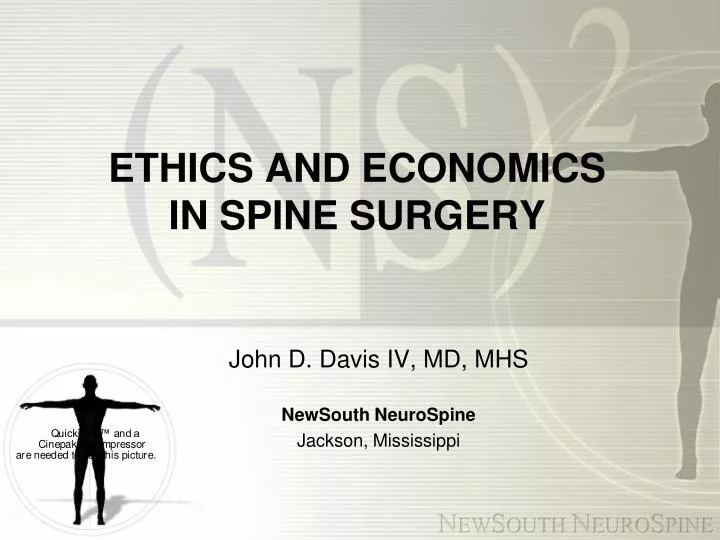 ethics and economics in spine surgery