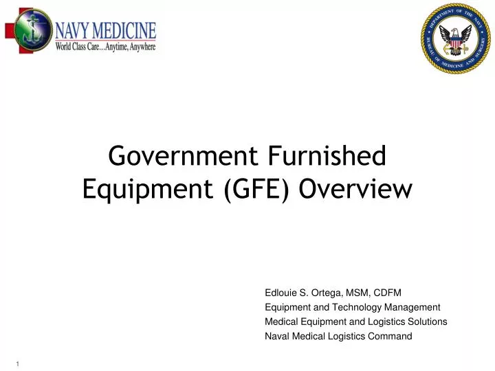 government furnished equipment gfe overview