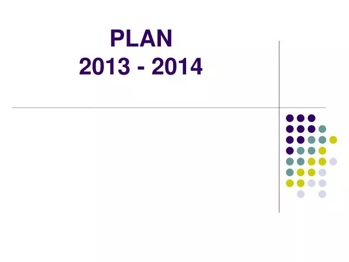 plan 2013 2014