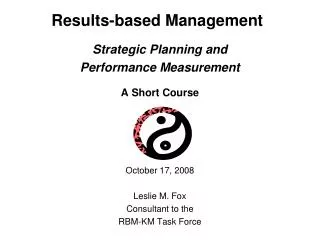 Results-based Management