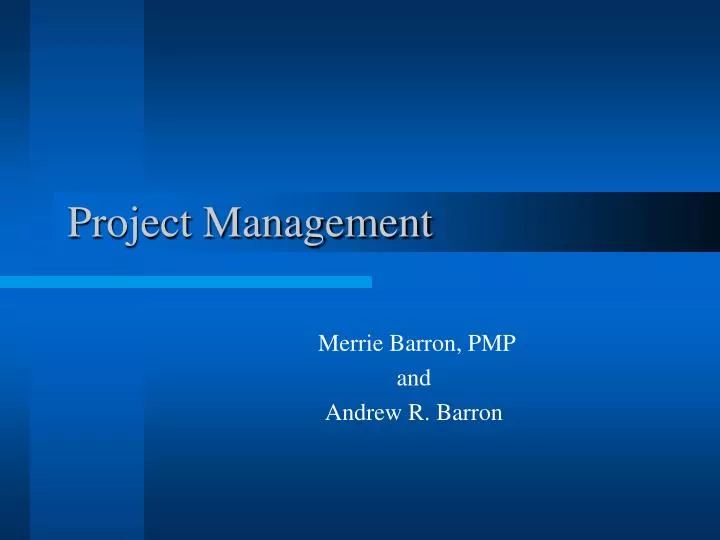 project management