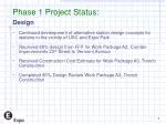 Phase 1 Project Status: - slide 1