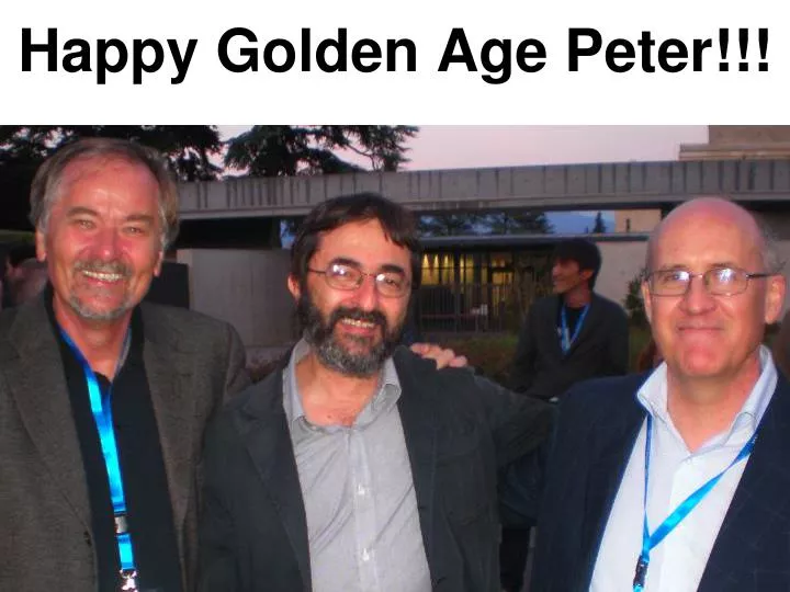 happy golden age peter