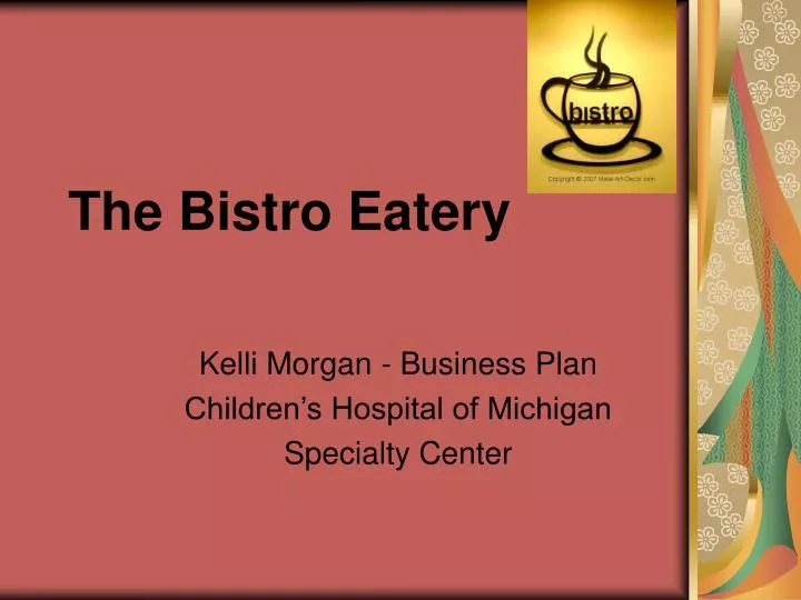 the bistro eatery