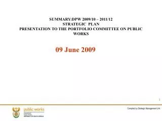 Compiled by Strategic Management Unit