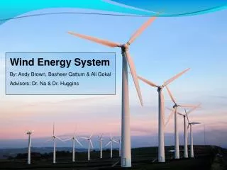 Wind Energy System