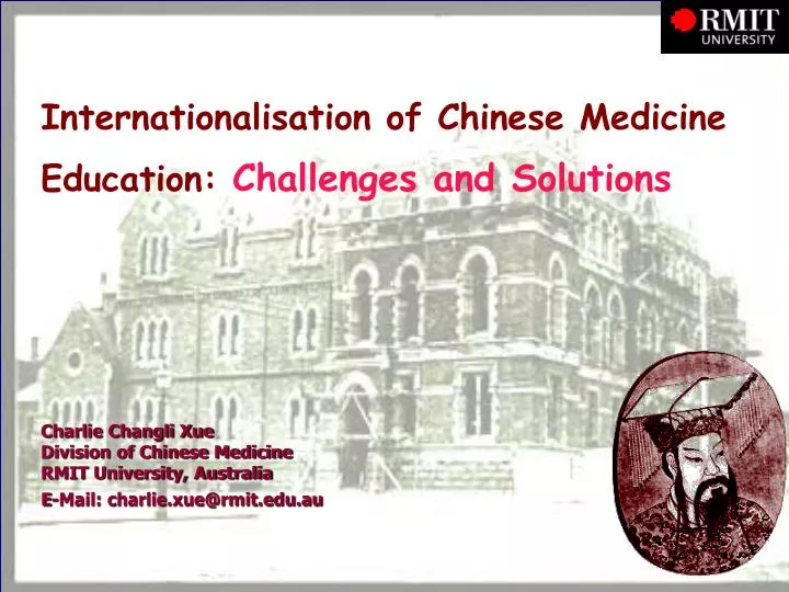 internationalisation of chinese medicine education challenges and solutions
