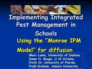 Implementing Integrated Pest Management in Schools