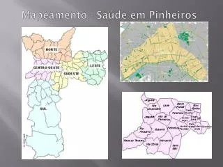 mapeamento sa de em pinheiros