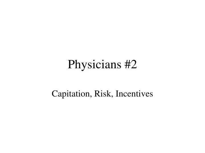 physicians 2