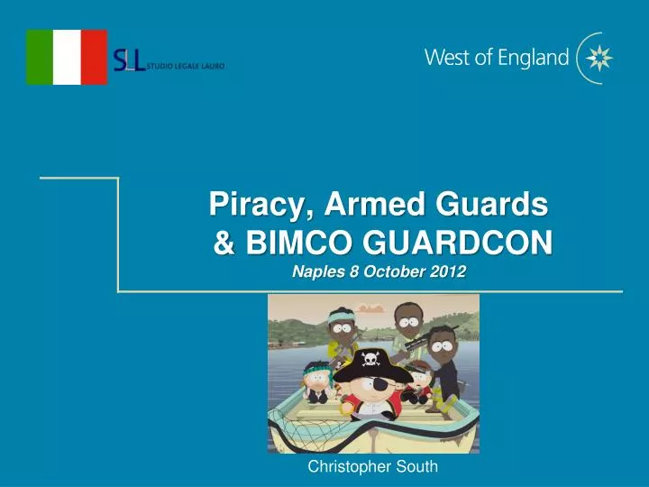 piracy armed guards bimco guardcon naples 8 october 2012