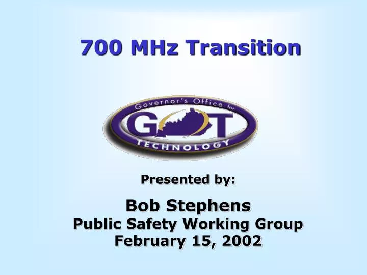 700 mhz transition