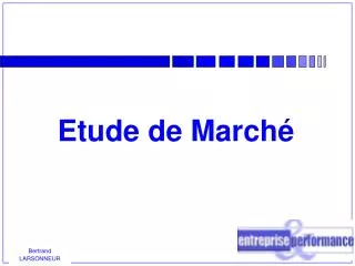 etude de march