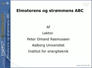 elmotorens og str mmens abc