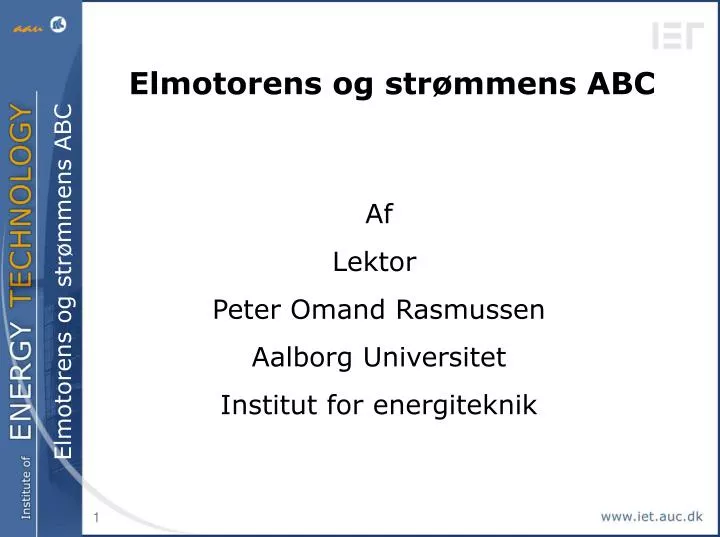 elmotorens og str mmens abc