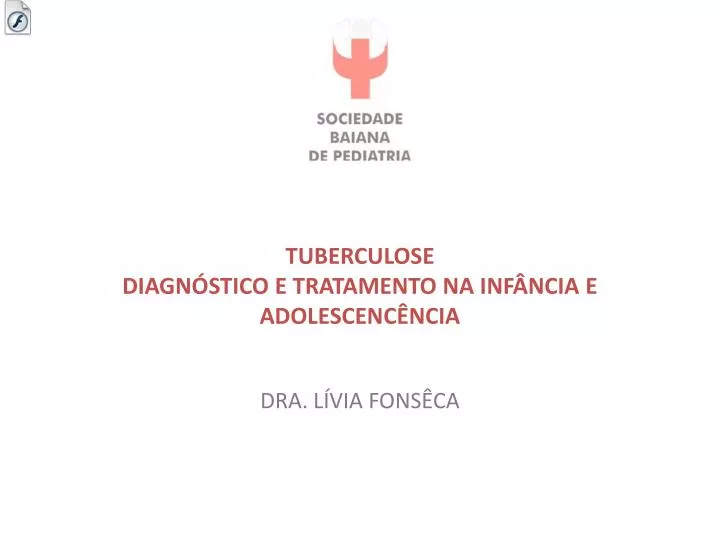 tuberculose diagn stico e tratamento na inf ncia e adolescenc ncia