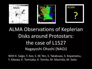 ALMA Observations of Keplerian Disks around Protostars: the case of L1527