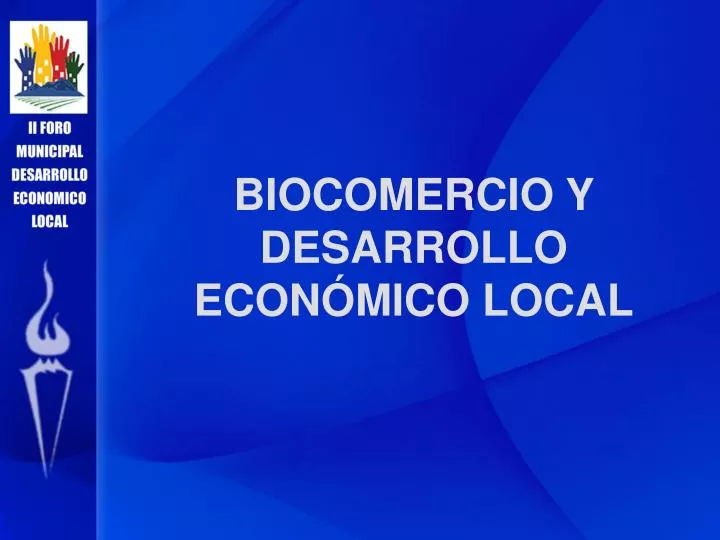 biocomercio y desarrollo econ mico local