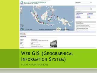 web gis geographical information system