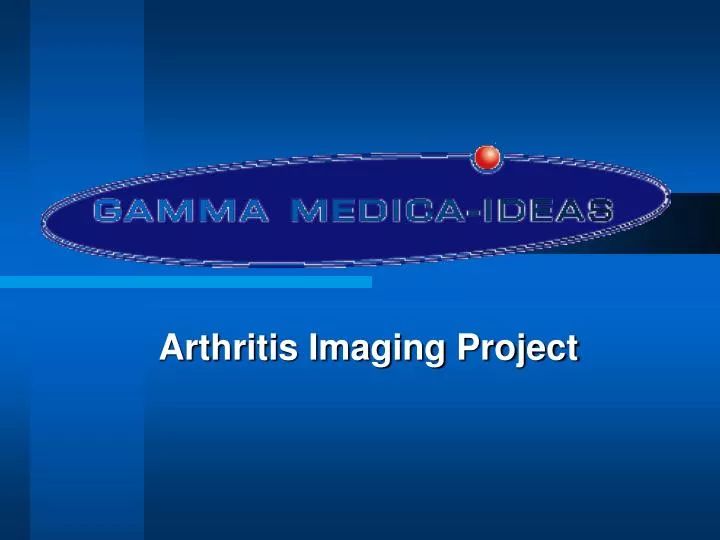 arthritis imaging project