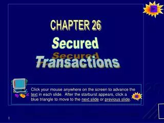 Secured Transactions