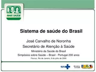 sistema de sa de do brasil