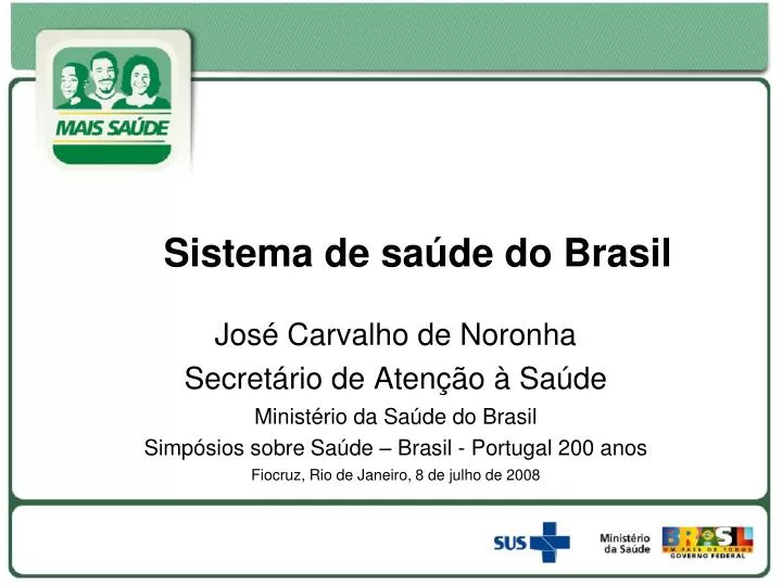 sistema de sa de do brasil