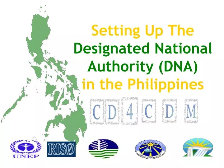 setting up the designated national authority dna in the philippines