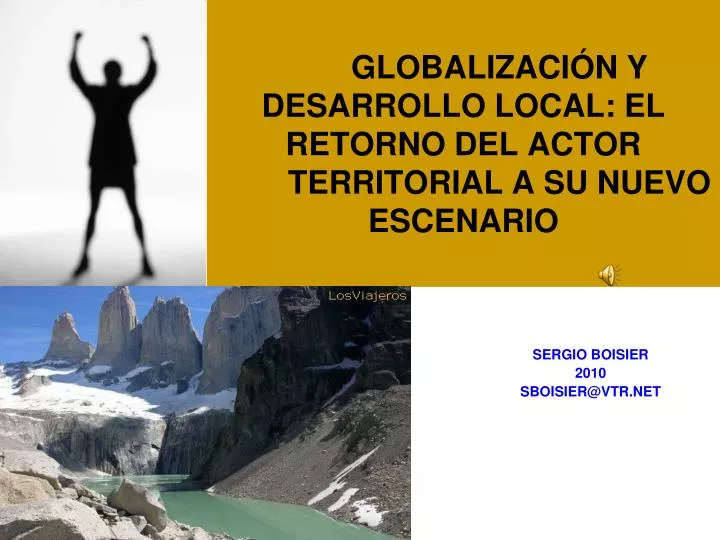 globalizaci n y desarrollo local el retorno del actor territorial a su nuevo escenario