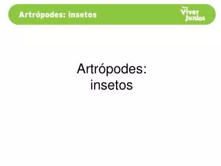 artr podes insetos